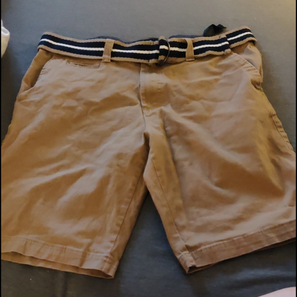 Mens Khaki Shorts